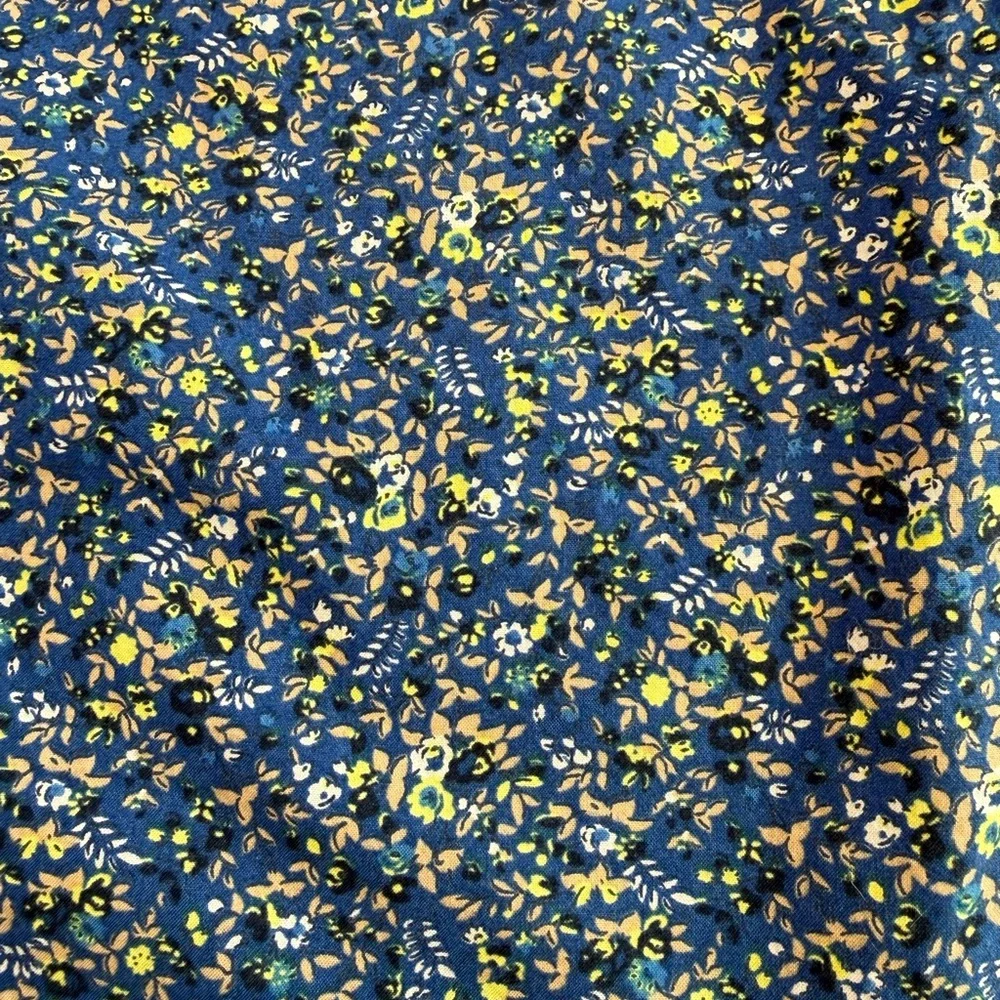 J.Crew size medium men’s short sleeve blue with florals button down